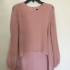 BCBG MaxAzria blush dress